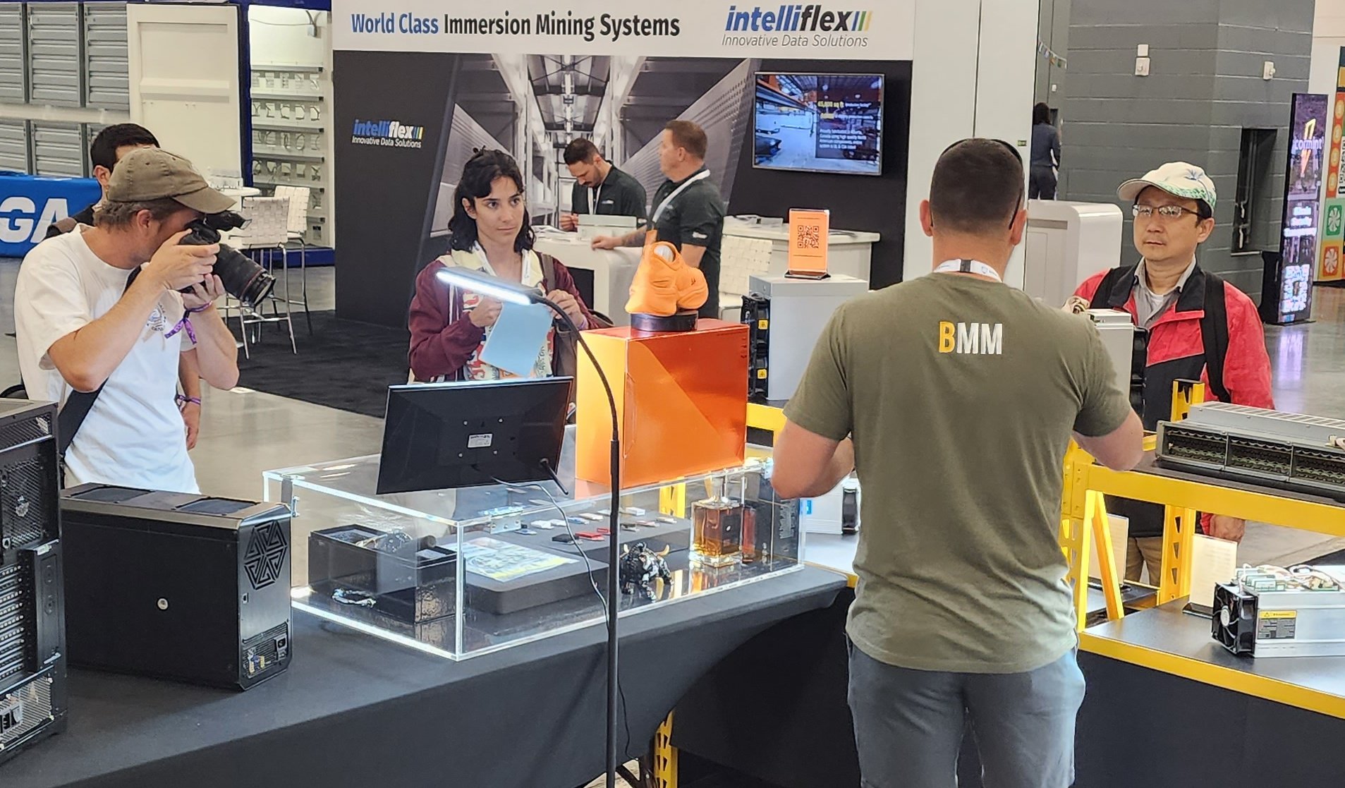 Museum Historian Lance Smith educating attendees